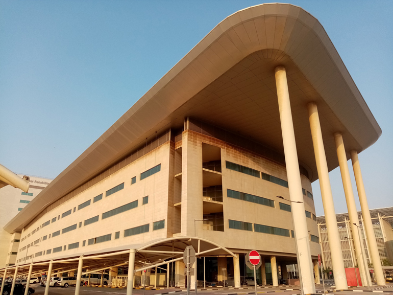카타르 전문요양병원 Fit-Out 공사 건물